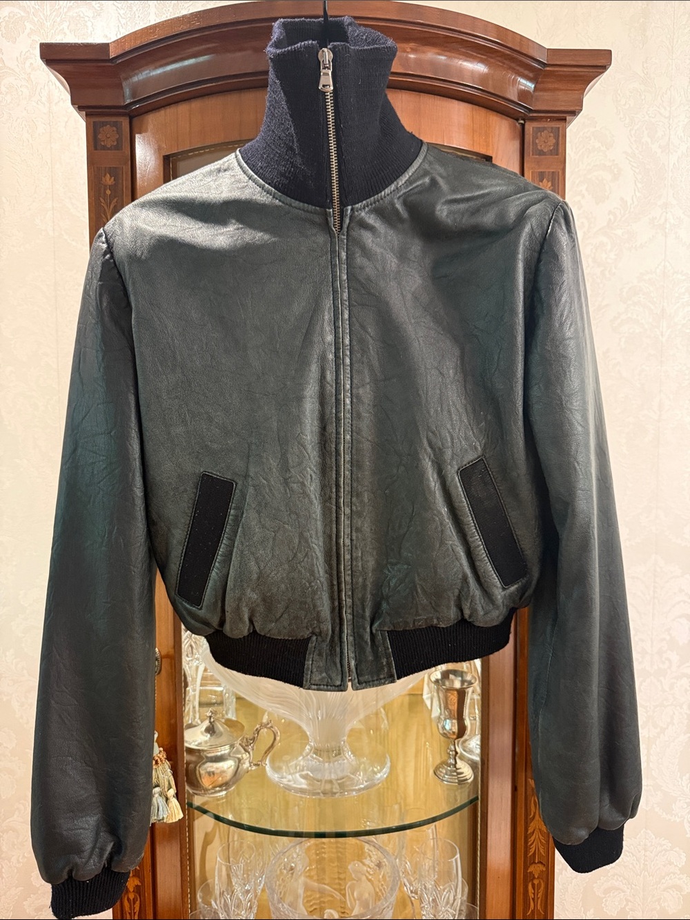 Katherine Hamnett London Y2K Vintage Leather jacket